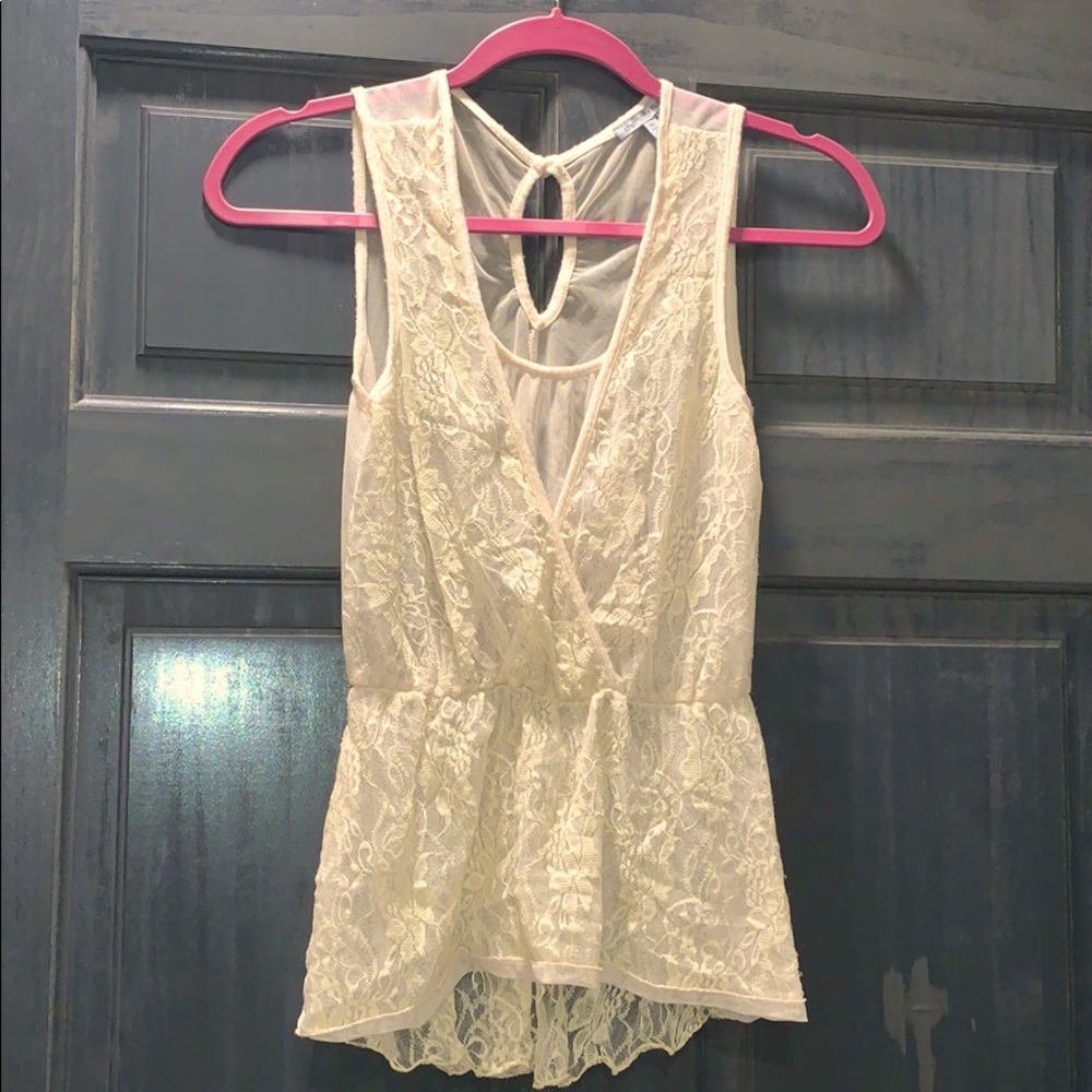Charlotte Russe lace top